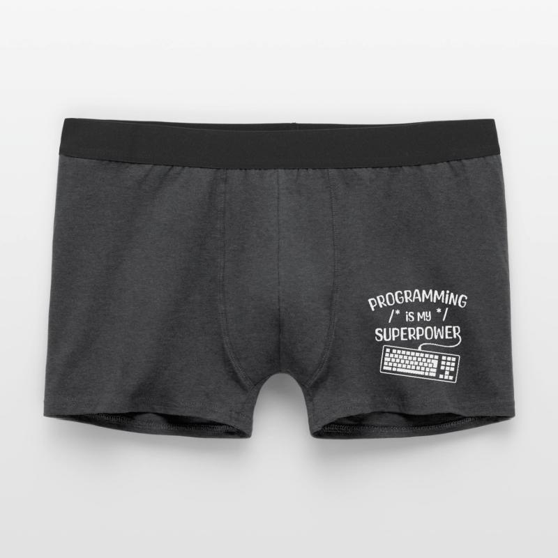 Computerfreak Developer Statement Coding Computer Science Men's Boxer Shorts