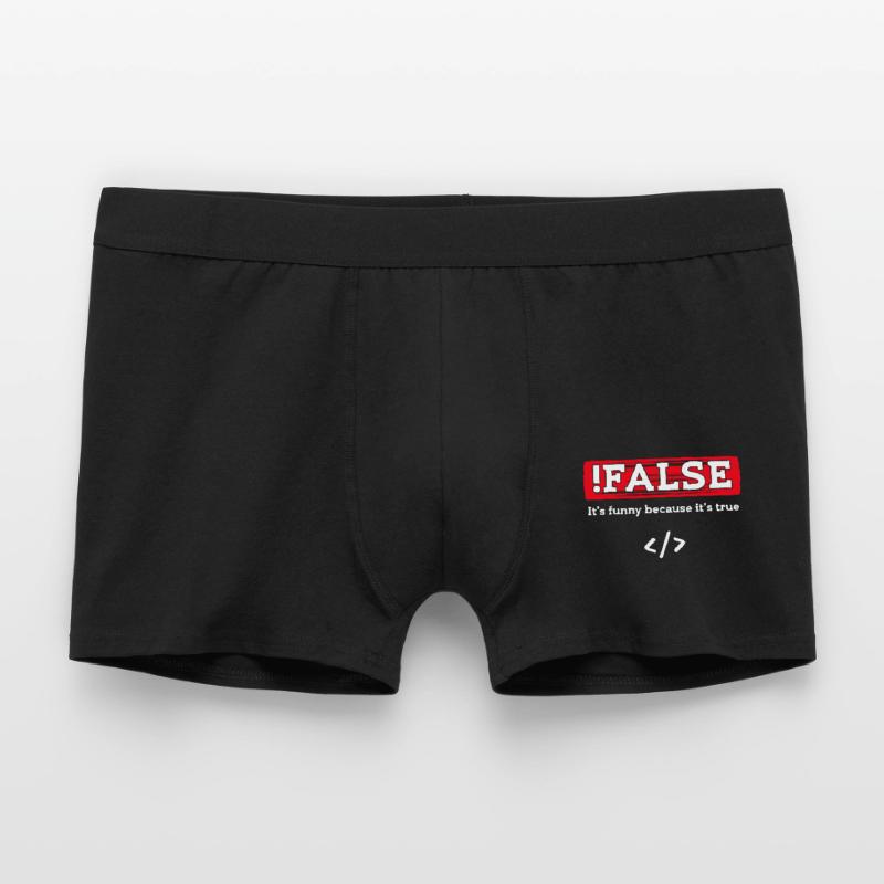 Debug Skripting Statement Developer Code Nerd Männer Boxer Shorts