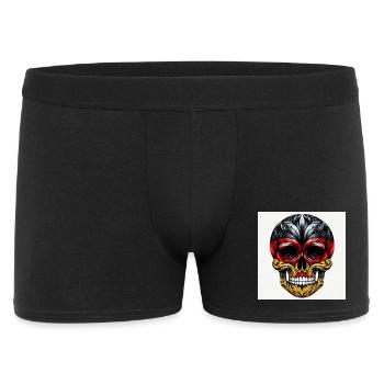 Skull Germany - Men's Boxer Shorts - black - Front