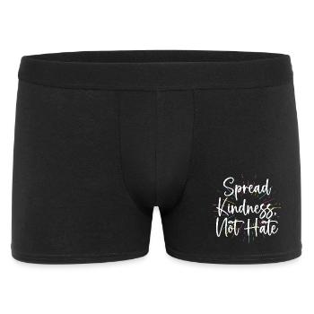 LGBT Pride Month - Spread Kindness Not Hate - Men's Boxer Shorts - black - Front