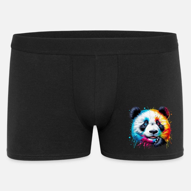 Panda - Men's Boxer Shorts - black