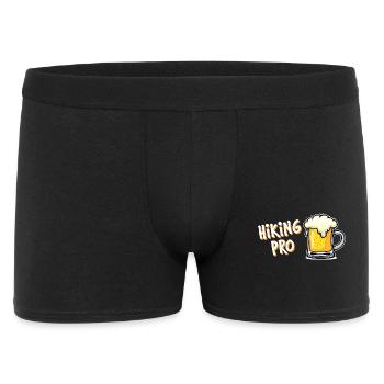 Tanken Statement Benzin Diesel Strom Energie - Männer Boxer Shorts - Schwarz - Vorne
