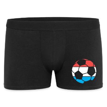 Logo du vainqueur du tournoi du symbole du ballon de l’équipe des Pays-Bas - Boxer Homme - noir - Devant