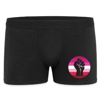 LGBTQ Pride Month - Fighting for Lesbian Equality - Men's Boxer Shorts - black - Front
