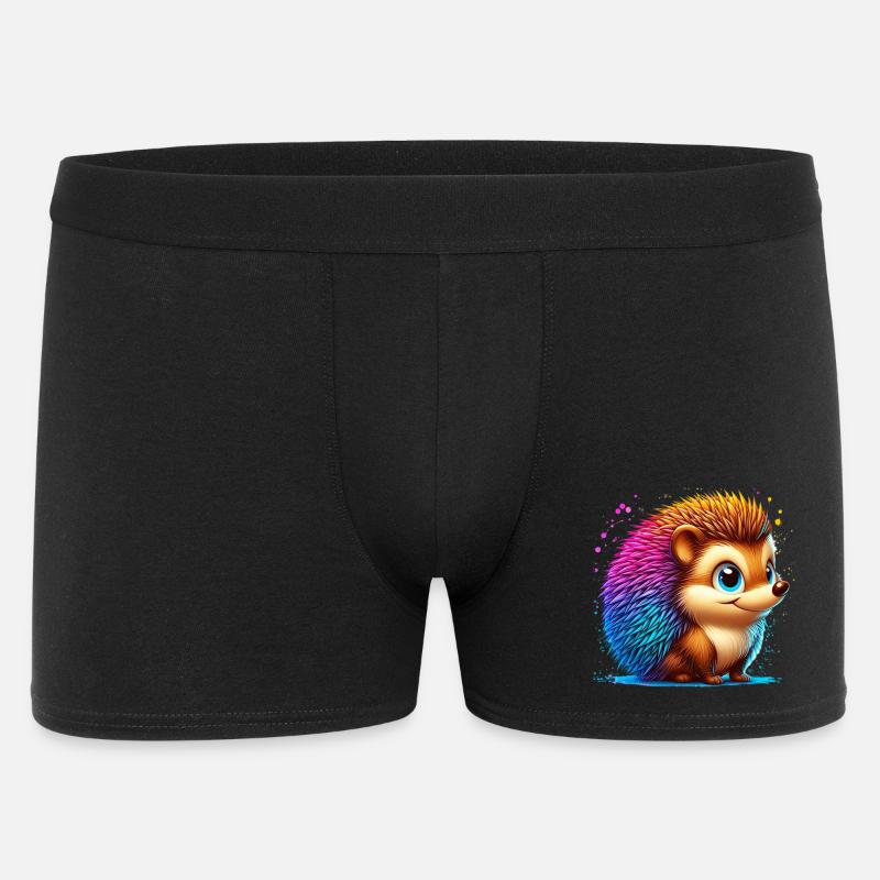 Hedgehog - Men's Boxer Shorts - black