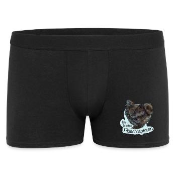 The Plush Raptors - Men's Boxer Shorts - black - Front