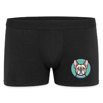Braque Dupuy Dog Breed Cartoon Kawaii Clipart Pet - Men's Boxer Shorts - black - Front