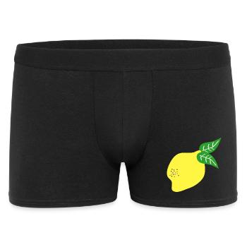 CITRON AGRUMES - Boxer Homme - noir - Devant