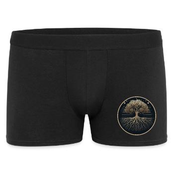 Tree Silhouette Roots - Men's Boxer Shorts - black - Front