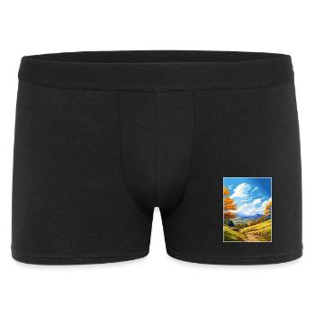 Affiche de voyage Clwydian Range et Dee Valley Aonb - Boxer Homme - noir - Devant