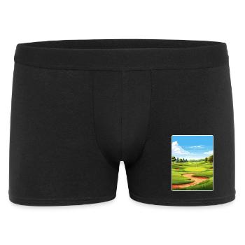 Southern Hills Country Club Golf Course Travel WPA - Men's Boxer Shorts - black - Front
