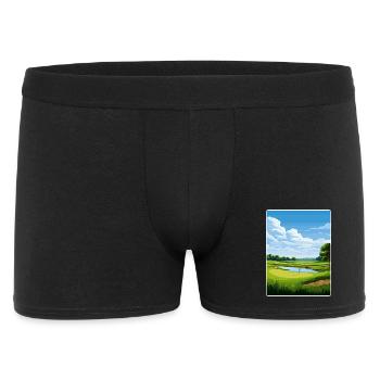 Carte d’affiche de voyage du Hazeltine National Golf Club - Boxer Homme - noir - Devant