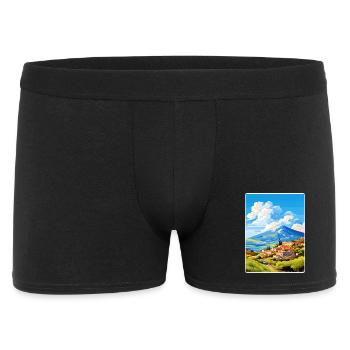 Mont Vardousia Grèce Affiche de voyage Souvenir WPA - Boxer Homme - noir - Devant