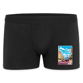 Affiche de voyage Monaco Circuit Motorsport Race Race - Boxer Homme - noir - Devant