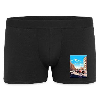 Valencia Circuit Motorsport Race Spain Travel Card - Boxer Homme - noir - Devant
