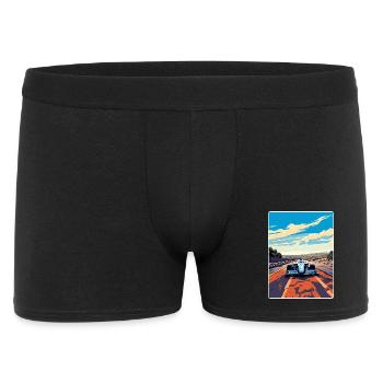 Nurburg Circuit Motorsport Race Germany Race - Men's Boxer Shorts - black - Front