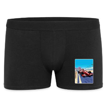 Manama Circuit Motorsport Race Bahrain Travel Card - Boxer Homme - noir - Devant