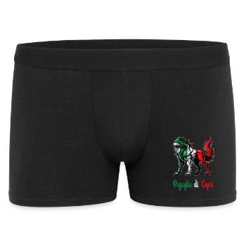Le drapeau italien de la fierté de Capri - Boxer Homme - noir - Devant