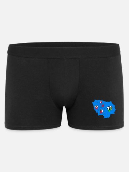 Ile de France Region - Men's Boxer Shorts - black