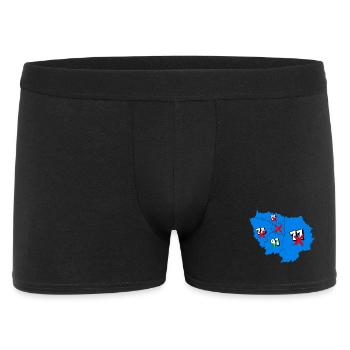 Région île de france - Boxer Homme - noir - Devant