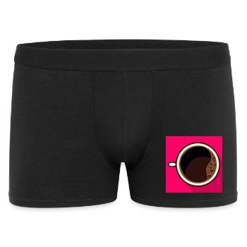 COFFEE ESPRESSO CUP - Men's Boxer Shorts - black - Front