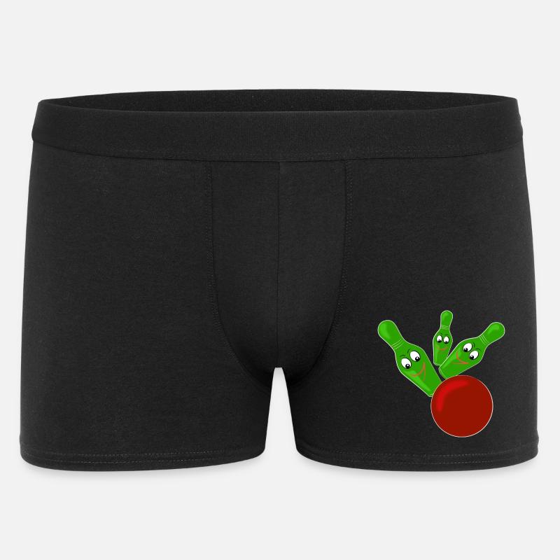 Kegeln - Männer Boxer Shorts - Schwarz