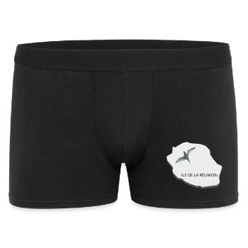 ILE DE LA REUNION - Boxer Homme - noir - Devant