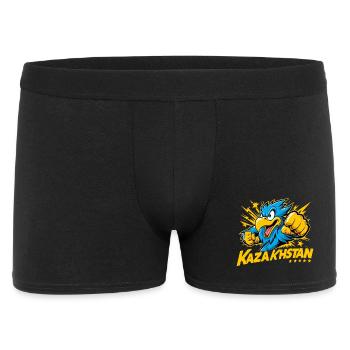 Kazakhstan Eagle Flag Flag Power Cool Gift - Men's Boxer Shorts - black - Front