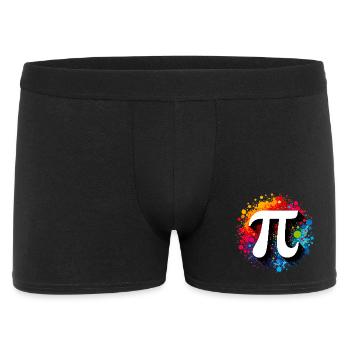 Pirate Pi Day Pirate Motif Fans de mathématiques Enseignant - Boxer Homme - noir - Devant