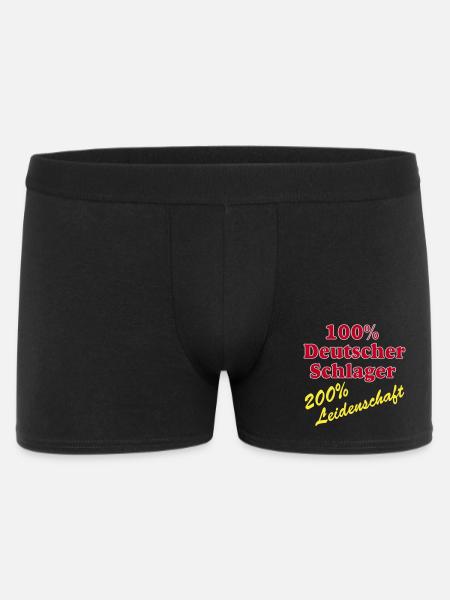 Schlager Party , Schlager Music , Schlager 100% - Men's Boxer Shorts - black