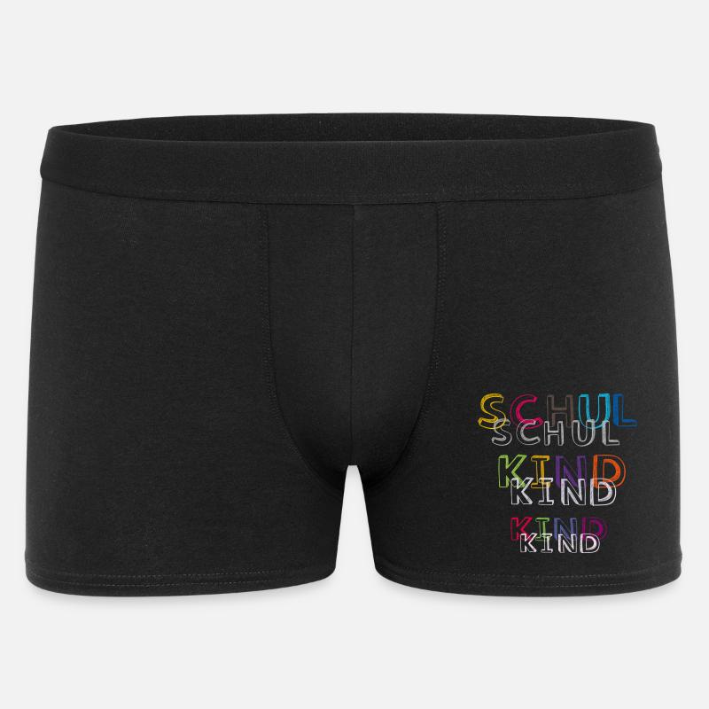 Erste Klasse 2025 - Männer Boxer Shorts - Schwarz