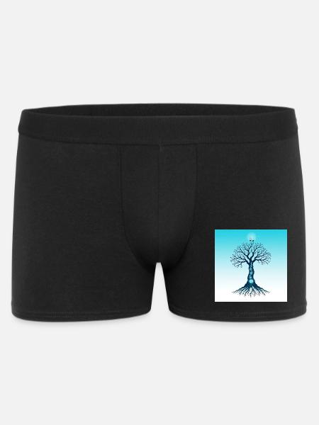 Spiritual Tree - Boxer Homme - noir