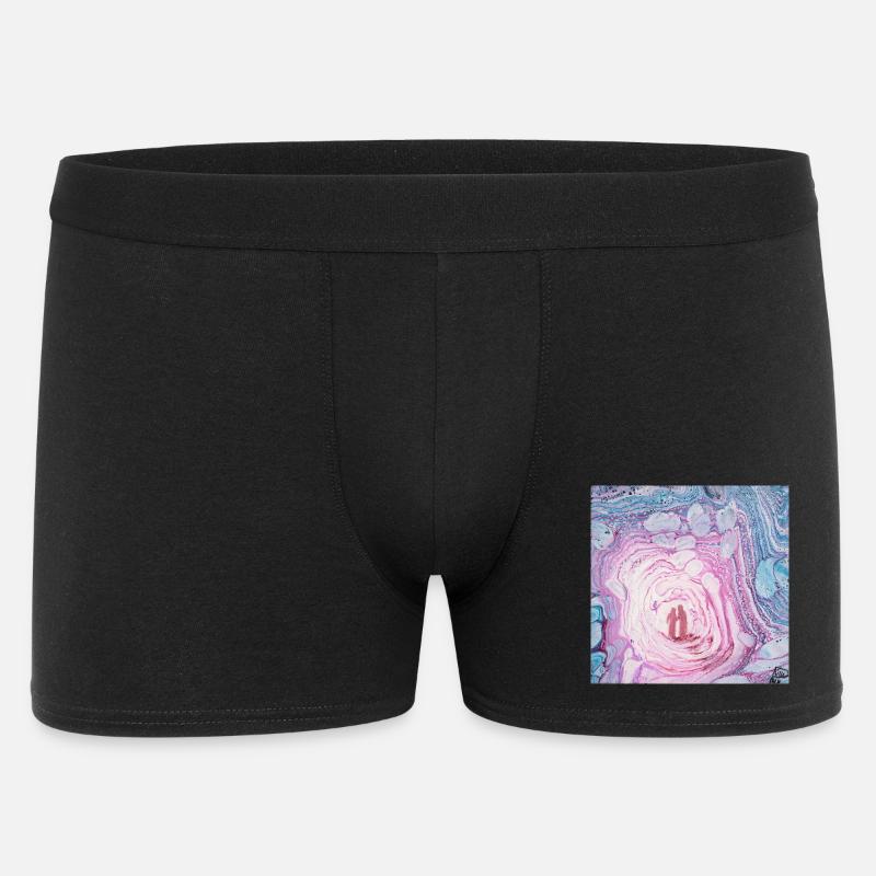 Mystischer Ort - Männer Boxer Shorts - Schwarz