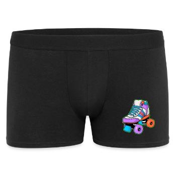 Roller Skating Skater - Men's Boxer Shorts - black - Front