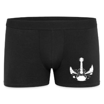 Graphiques Ukulele - Boxer Homme - noir - Devant