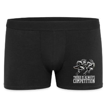 Concours Lièvre et Loup Concours Cadeau - Boxer Homme - noir - Devant