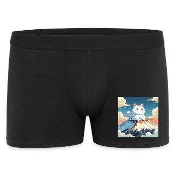 Chaton Fuji - Boxer Homme - noir - Devant