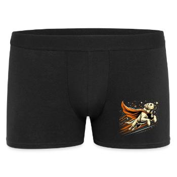 Super Dog Labrador Retriever Labi Labbi Gift - Men's Boxer Shorts - black - Front
