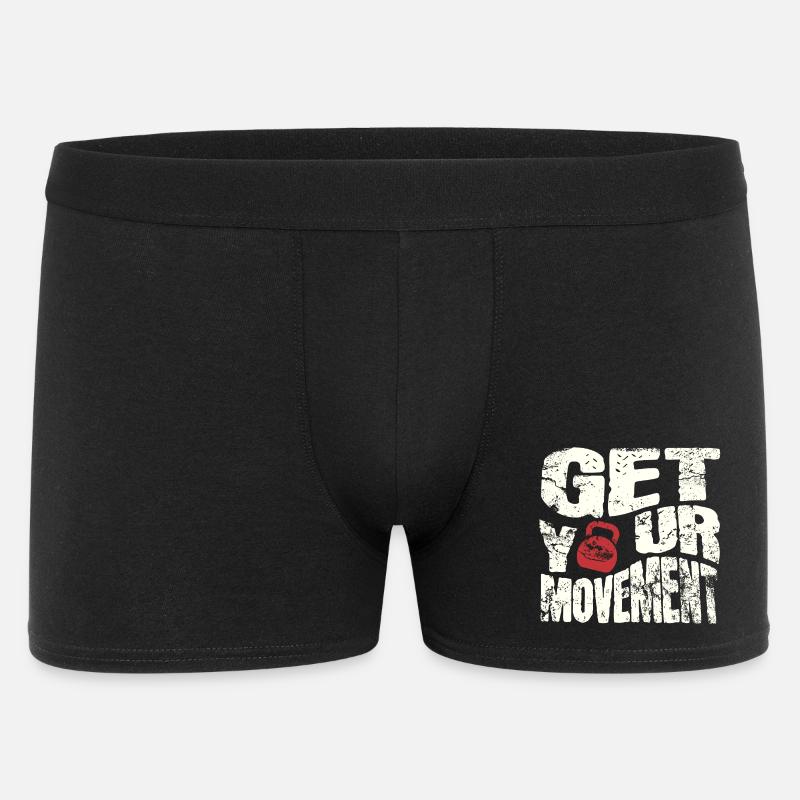 Get your movement - Männer Boxer Shorts - Schwarz