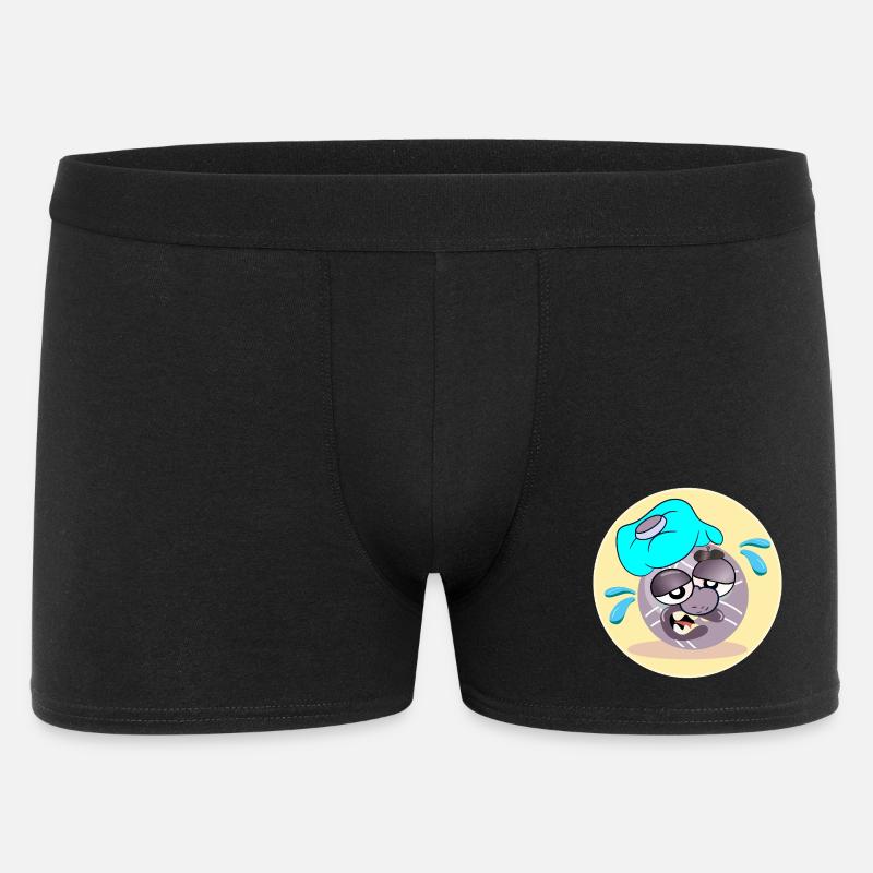 Pétanque Sommer Boule - Männer Boxer Shorts - Schwarz