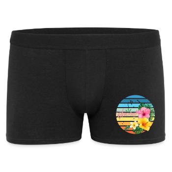 Ohana - Männer Boxer Shorts - Schwarz - Vorne