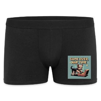 Dog and Console : Jeu virtuel - Boxer Homme - noir - Devant