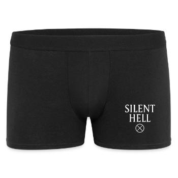 Conception du logo Mystic Silent Hell - Boxer Homme - noir - Devant
