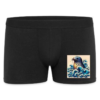 seal - Men's Boxer Shorts - black - Front