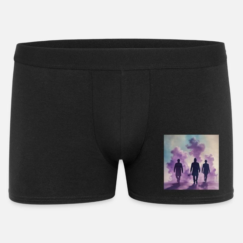Meine dunkle Seite - Männer Boxer Shorts - Schwarz
