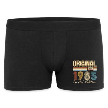 40th Birthday Original 1985 40 Years Old Gift - Men's Boxer Shorts - black - Front
