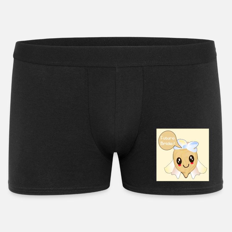 Kawaii Future Bride Chickpea - Men's Boxer Shorts - black