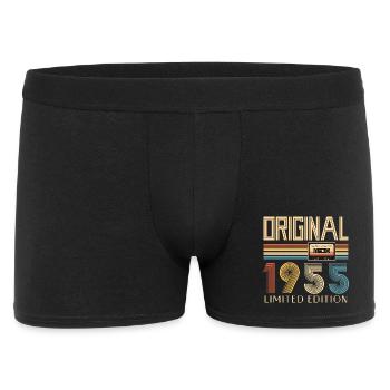 70e anniversaire Original 1955 70 ans - Boxer Homme - noir - Devant