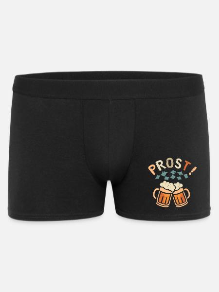 PROST! – Bavarian-style foam beer mugs - Men's Boxer Shorts - black
