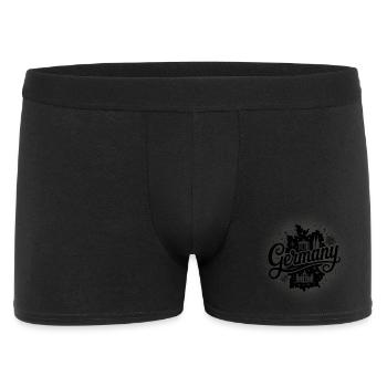 Deutschland - Souvenir-Design - Männer Boxer Shorts - Schwarz - Vorne